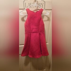 Charming Pink Sleeveless Kids Dress